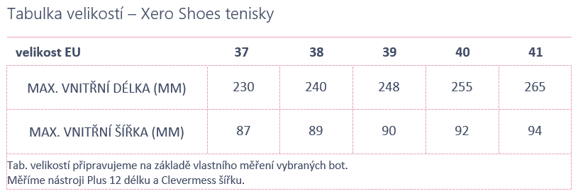 TurnSchuhe von Xero Shoes